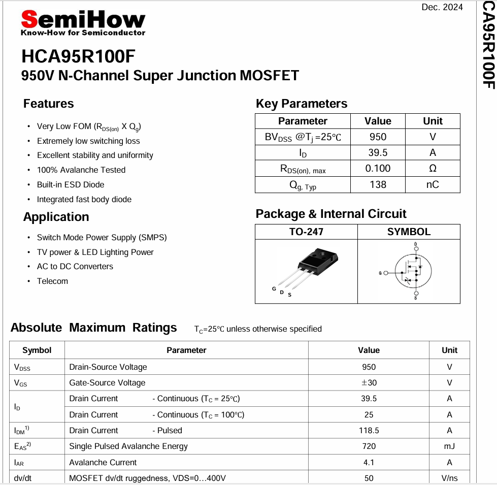 HCA95R100F